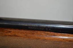 Browning BAR 270 Win Cal. Semi Auto Mag Fed, Safari Grade, Engraved Receiver, Checkered Stock, With