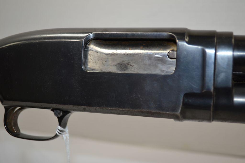 Winchester Model 12 Pump Auction Shot Gun, 12ga, W/ 2 3/4" Chamber, 28" Full Choke, BBL. Made In 195