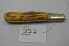 Case XX 1979 Founders Large Barlow Knife 5143 SSP #S02936 5"