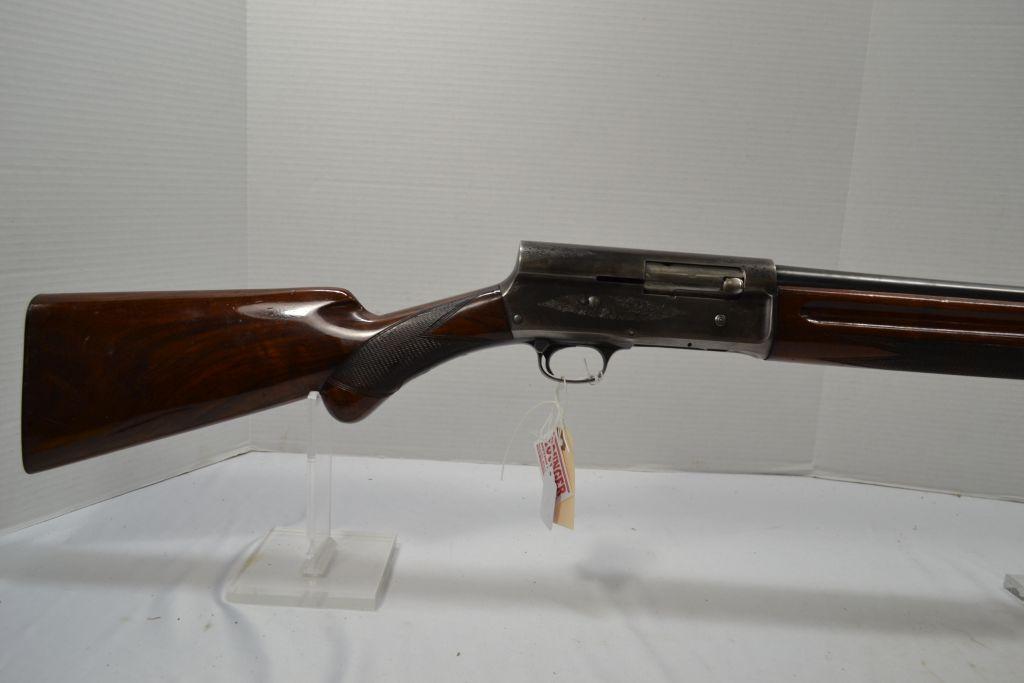 Browning Auto 5 12 Ga. 2-3/4" Cham. Shotgun w/30" BBL, Checkered Stock, Engraved Receiver, Made in B