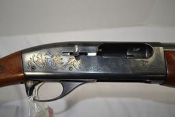 Remington Model 878 12ga Semi Auto Shotgun, 2 3/4" Chamber, Mod Choke, 28" Vented Rib Bbl, Engraved