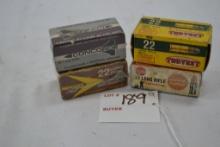 Group of Misc. 22LR Ammo, 50 Rounds 4xbid