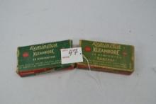 Remington Kleanbore 20 Rounds, 35 Remington Ammo, 1 Full One w/17 Rounds and 2 Brass
