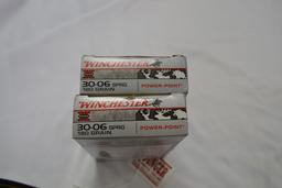 Winchester Super-X .30-06 SPRG Cal. 180 Gr. Power-Point; 20 Rds./Box, 2 Boxes