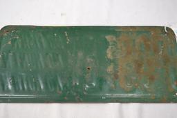 Vintage "Posted" Tin Sign