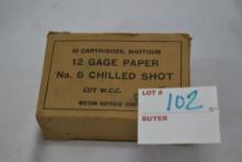 10 Round Shotgun 12 Gauge Paper 6 Shot Western