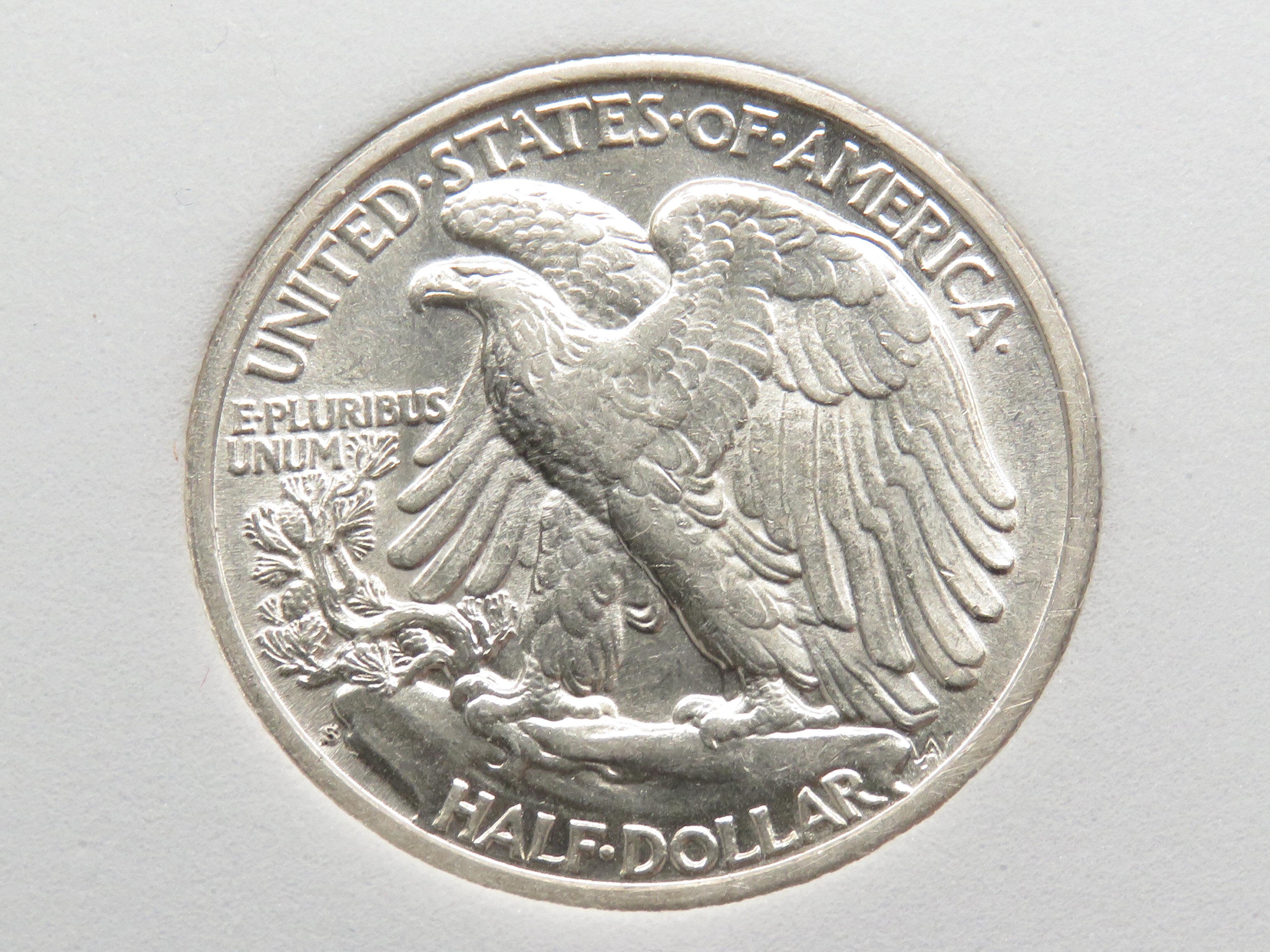 Walking Liberty Half $ 1937-S Mint State
