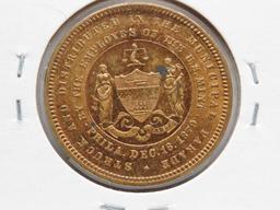 1879 US Mint Grant Medal Proof