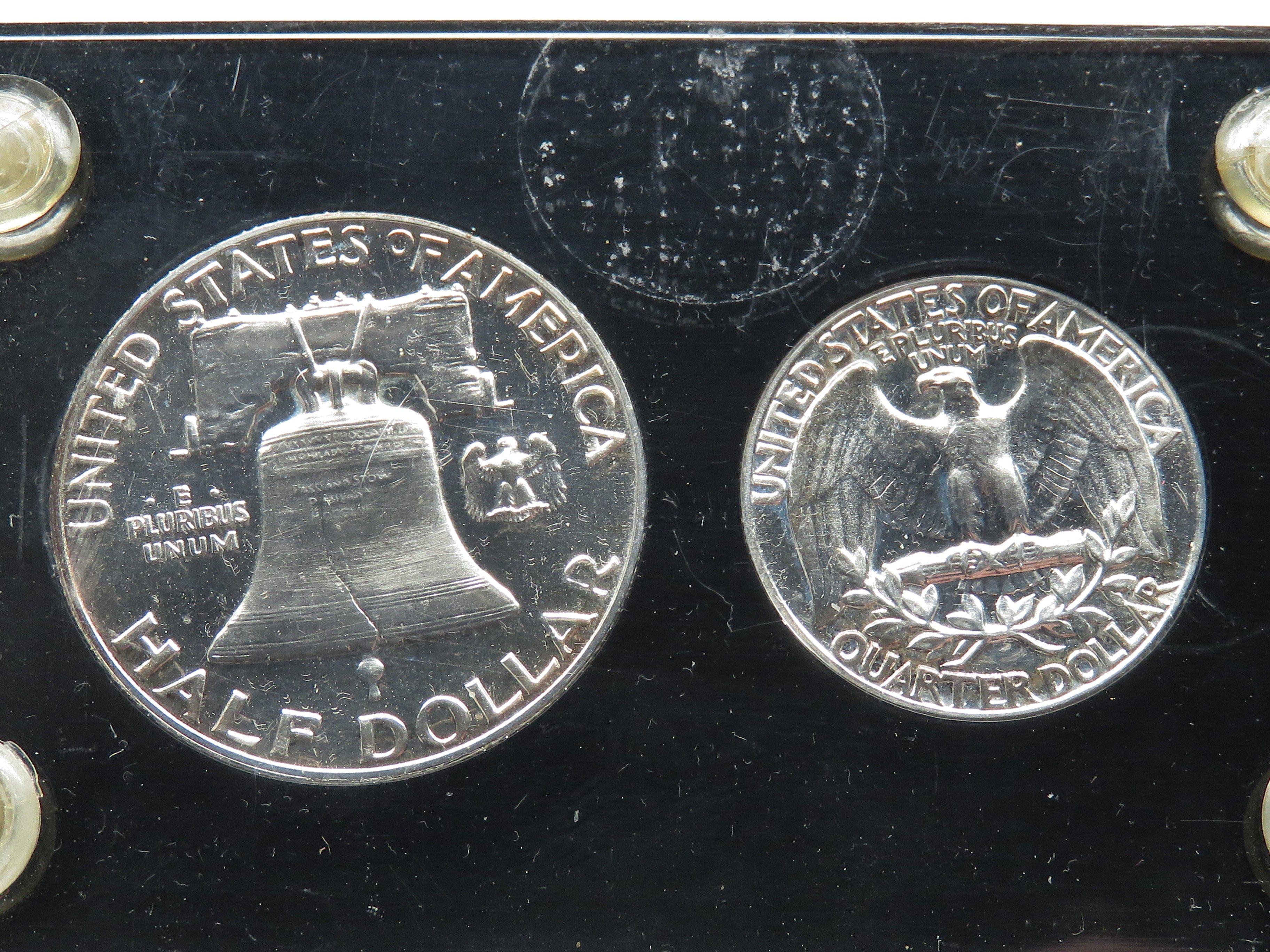 1954 Proof set in Capital holder some toning Nice