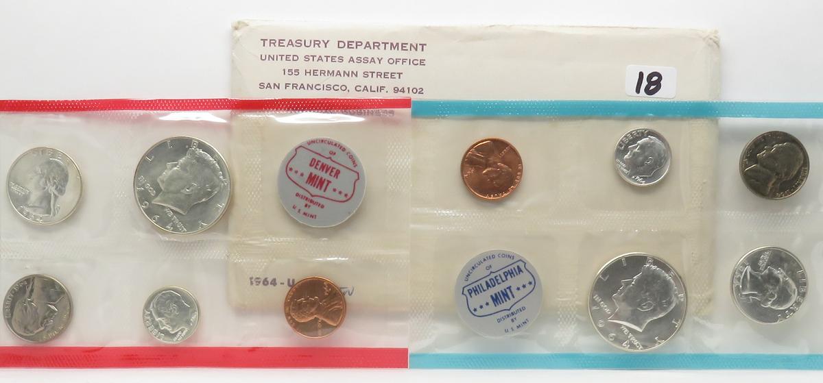 1964 Mint P-D (Face $1.82)