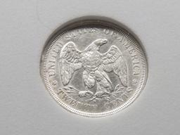 Seated Liberty Twenty Cent 1875-S NNC Mint State