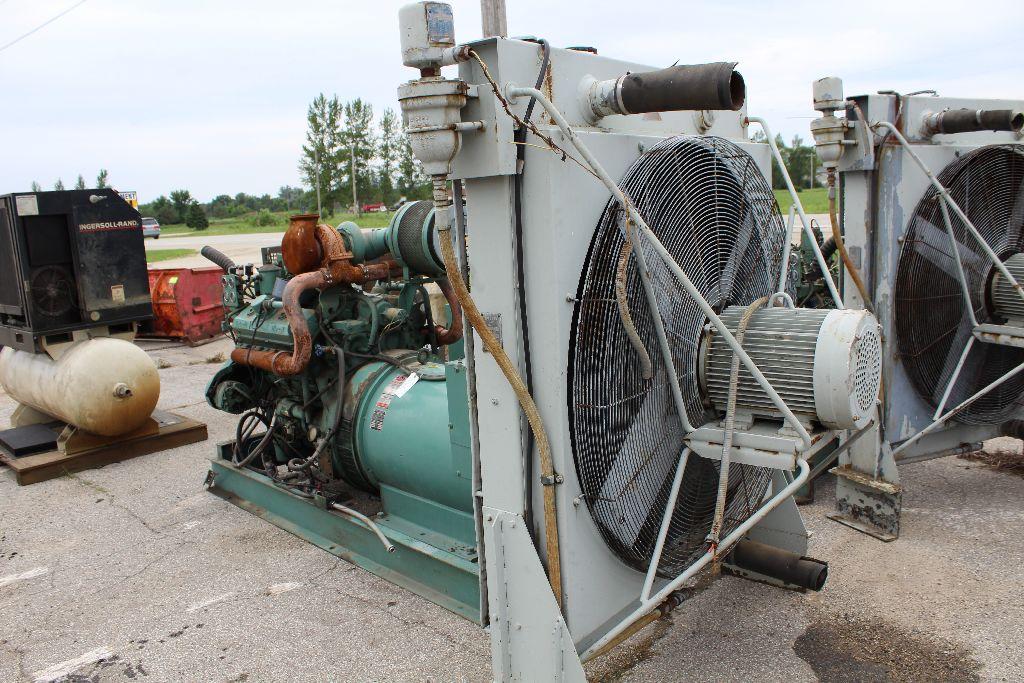 EM Bemac II Stand By generator, Detroit diesel power, model 80837305, KVA 3