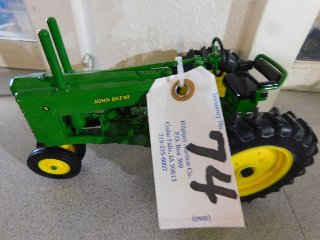 John Deere G Tractor Scale Model.