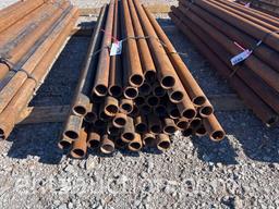8' PIPE POSTS, 2 7/8" *SOLD TIMES THE