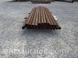 8' PIPE POSTS, 2 3/8" *SOLD TIMES