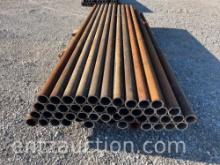 8' PIPE POSTS, 2 3/8" *SOLD TIMES THE QUANTITY*