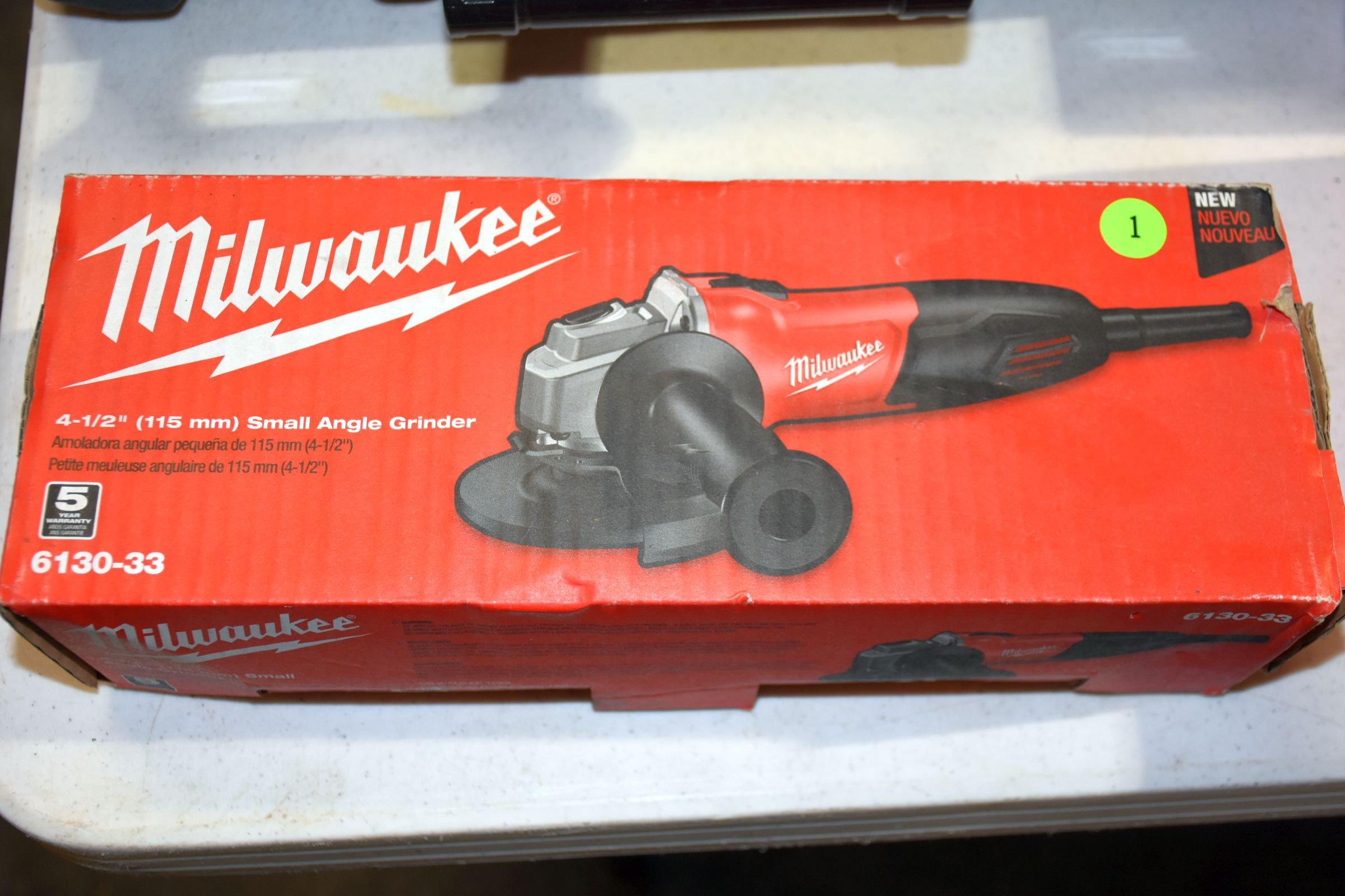 Milwaukee 4.5'' Small Angle Grinder New In Box