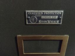 Shaw Walker Fire Proof Filing Cabinet