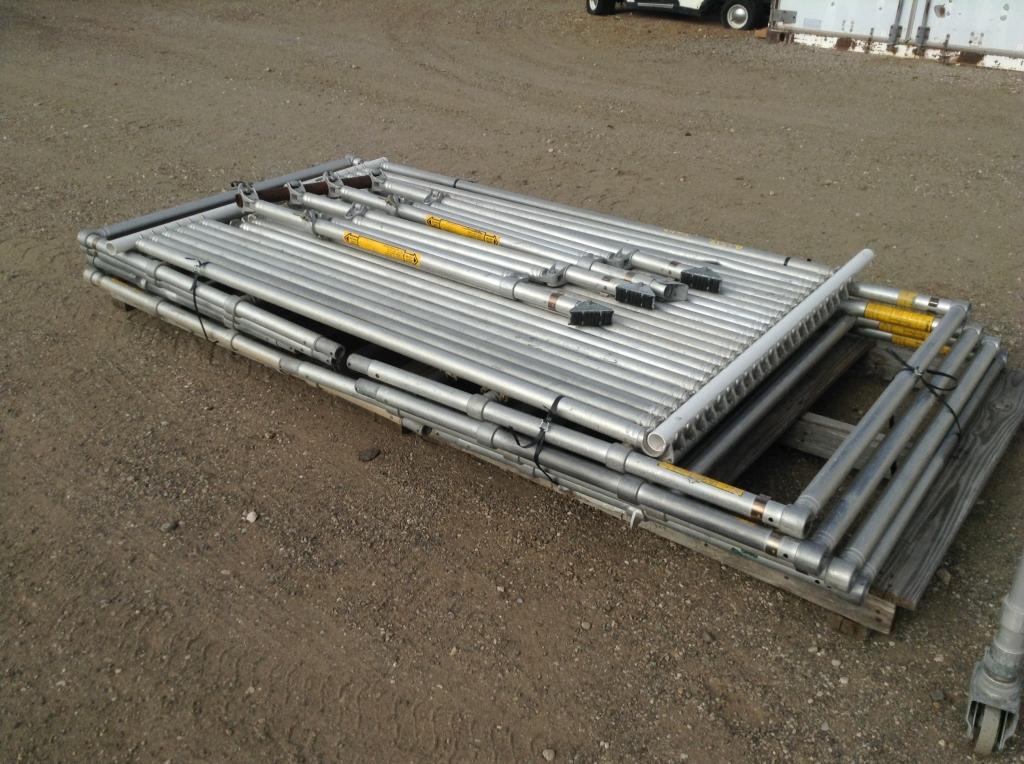 Up Right Aluminum Scaffolding w/ 5'x7'x6' Base