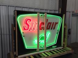 Sinclair Neon Dealership Sign Is In Very Good To Excellent Condition For Its SPS 61 Vintage. This Si