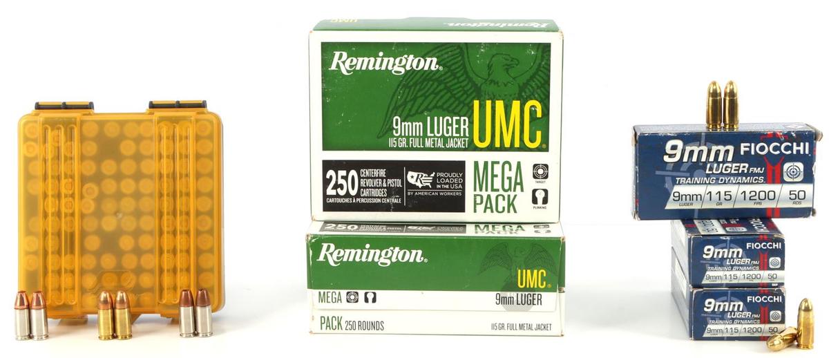 750 ROUNDS OF 9MM LUGER FMJ CRITICAL DEFENSE AMMO