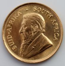 1980 SOUTH AFRICA 1/4 KRUGERRAND GOLD COIN