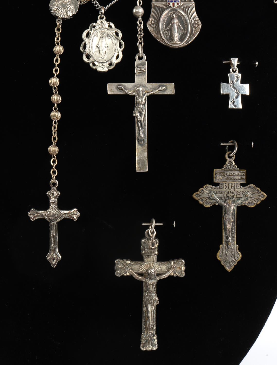 STERLING & RELIGIOUS CHRISTAIN CATHOLIC JEWELRY