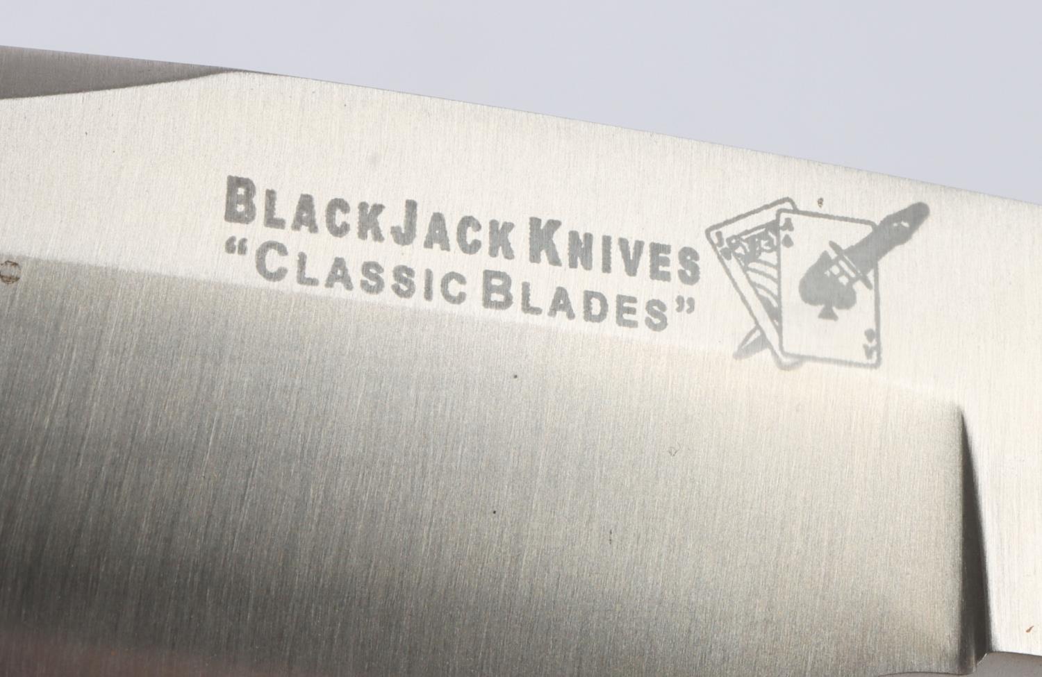 KNIFE LOT 3 BOWIE & BLAKCJACK & WALRUS CAIN FOIL
