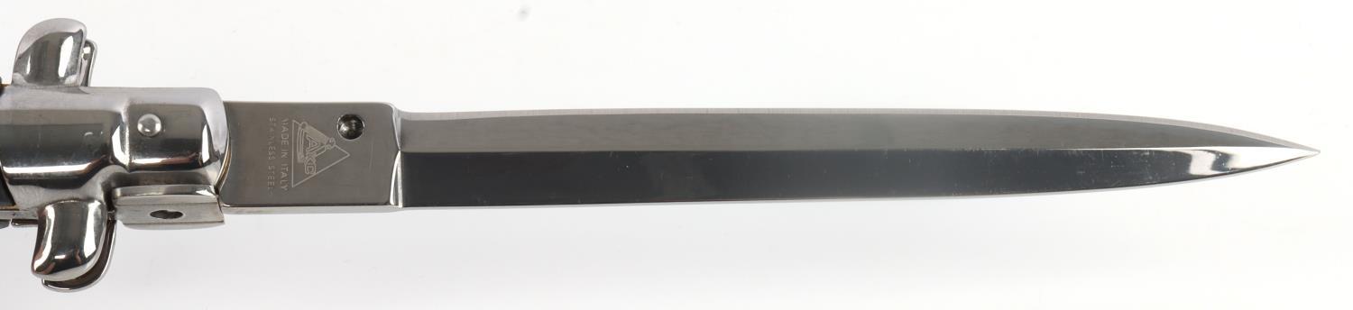 AKC ITALIAN SWITCHBLADE KNIFE 13 INCHES