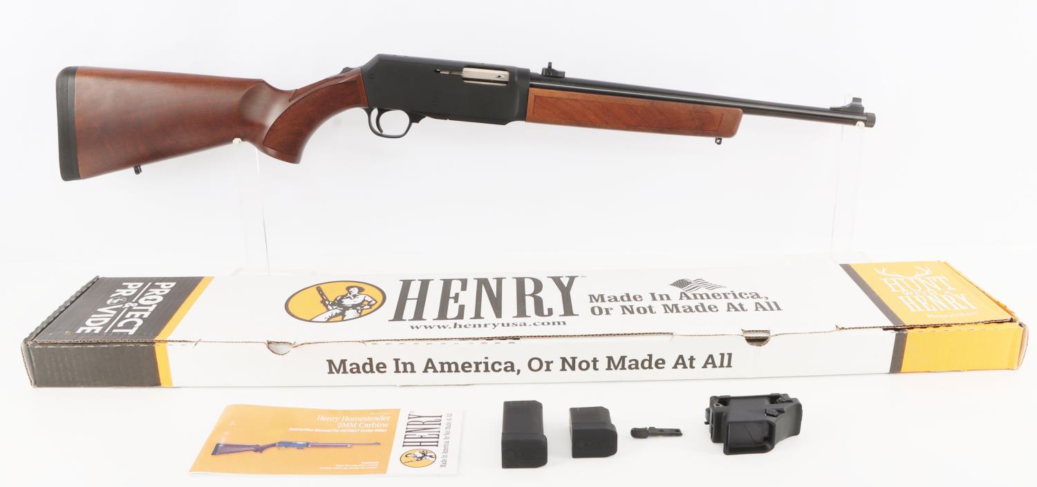 HENRY ARMS HOMESTEADER 9MM SEMI AUTO RIFLE