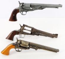 REMINGTON OLD MODEL RUGER & TWO PROP REVOLVERS