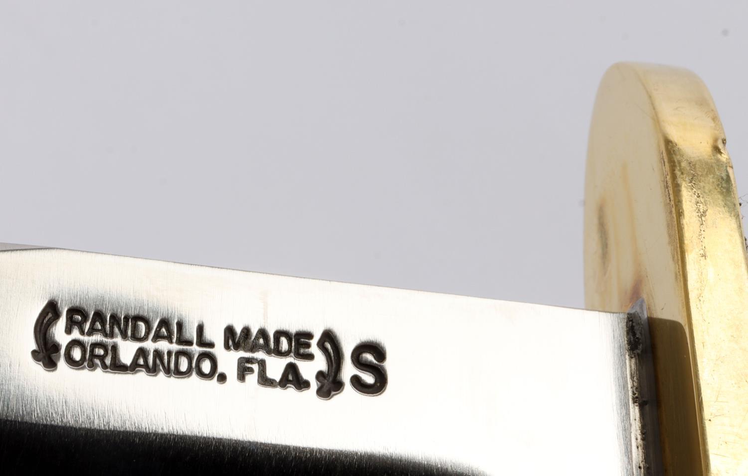 RANDALL MADE MODEL 15 AIRMAN KNIFE WITH SHEATH