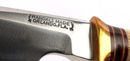 RANDALL MODEL 4 BIG GAME & SKINNER KNIFE W SHEATH