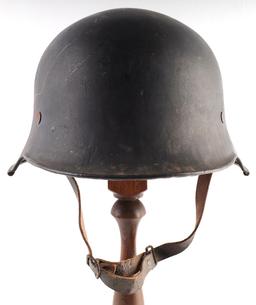 WWII GERMAN M34 POLICE CIVIL UNIT HELMET