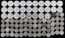 $13 FACE 90% SILVER US COIN LOT DIME AND QUARTERS
