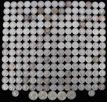 $21.05 FACE 90% SILVER COIN LOT QUARTERS AND DIMES