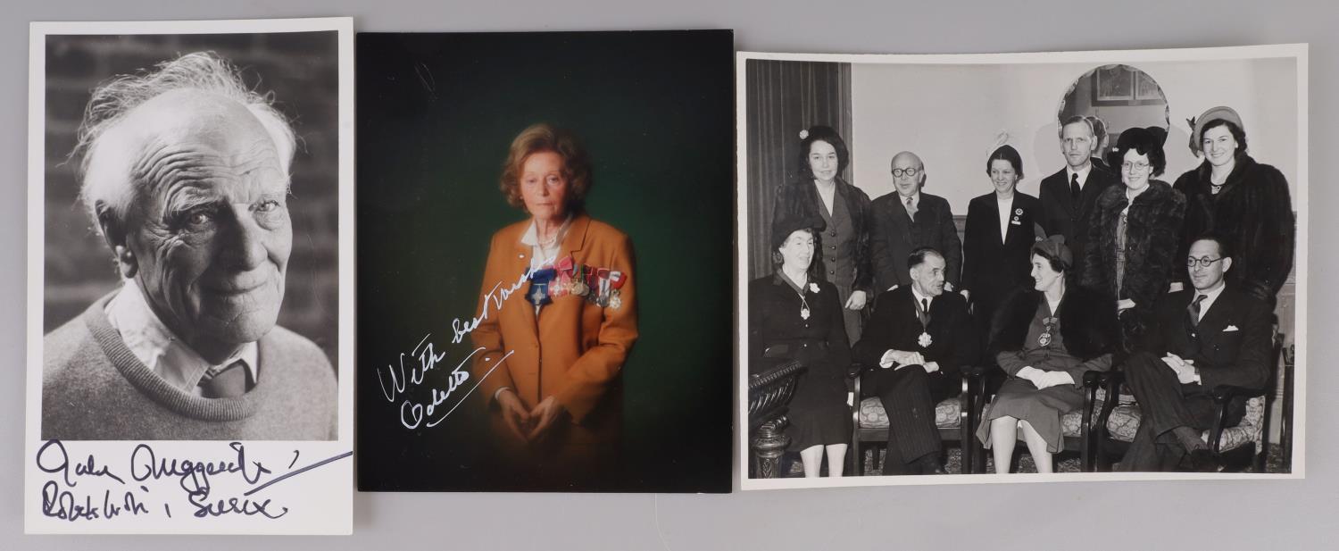 PRINCE OF WALES PETER ODETTE CHURCHILL AUTOGRAPHS
