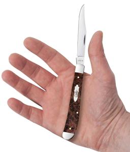 WR CASE TESTED XX PEANUT & TRAPPER POCKET KNIFE