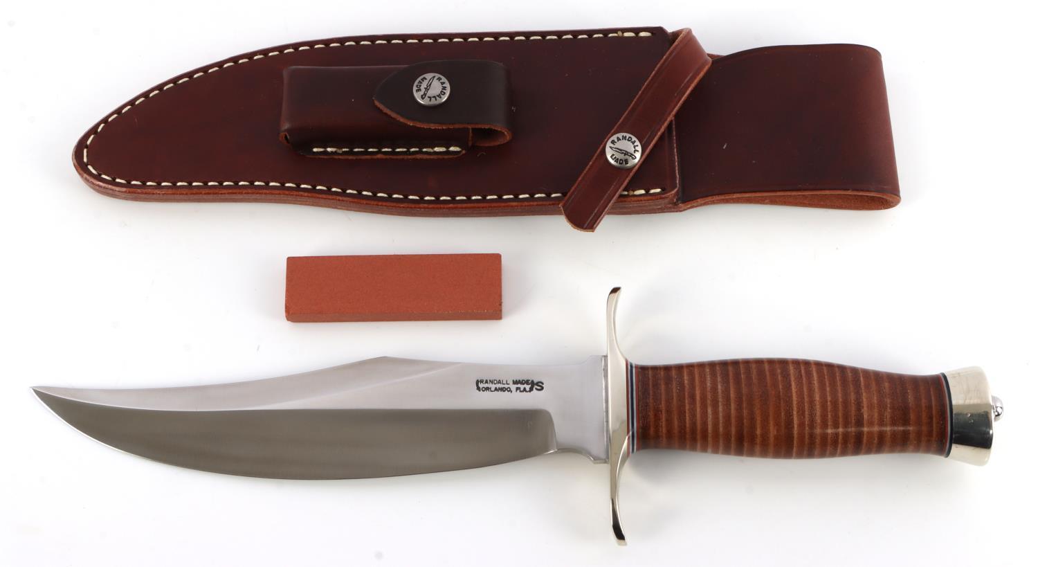 RANDALL MADE KNIFE MODEL 12 BEAR BOWIE W SHEATH
