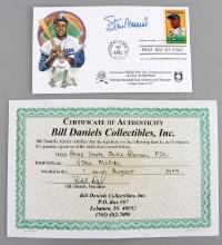 STAN MUSIAL SIGNED COA JACKIE ROBINSON ENVELOPE