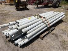 LOT OF 4 INCH PVC PIPE