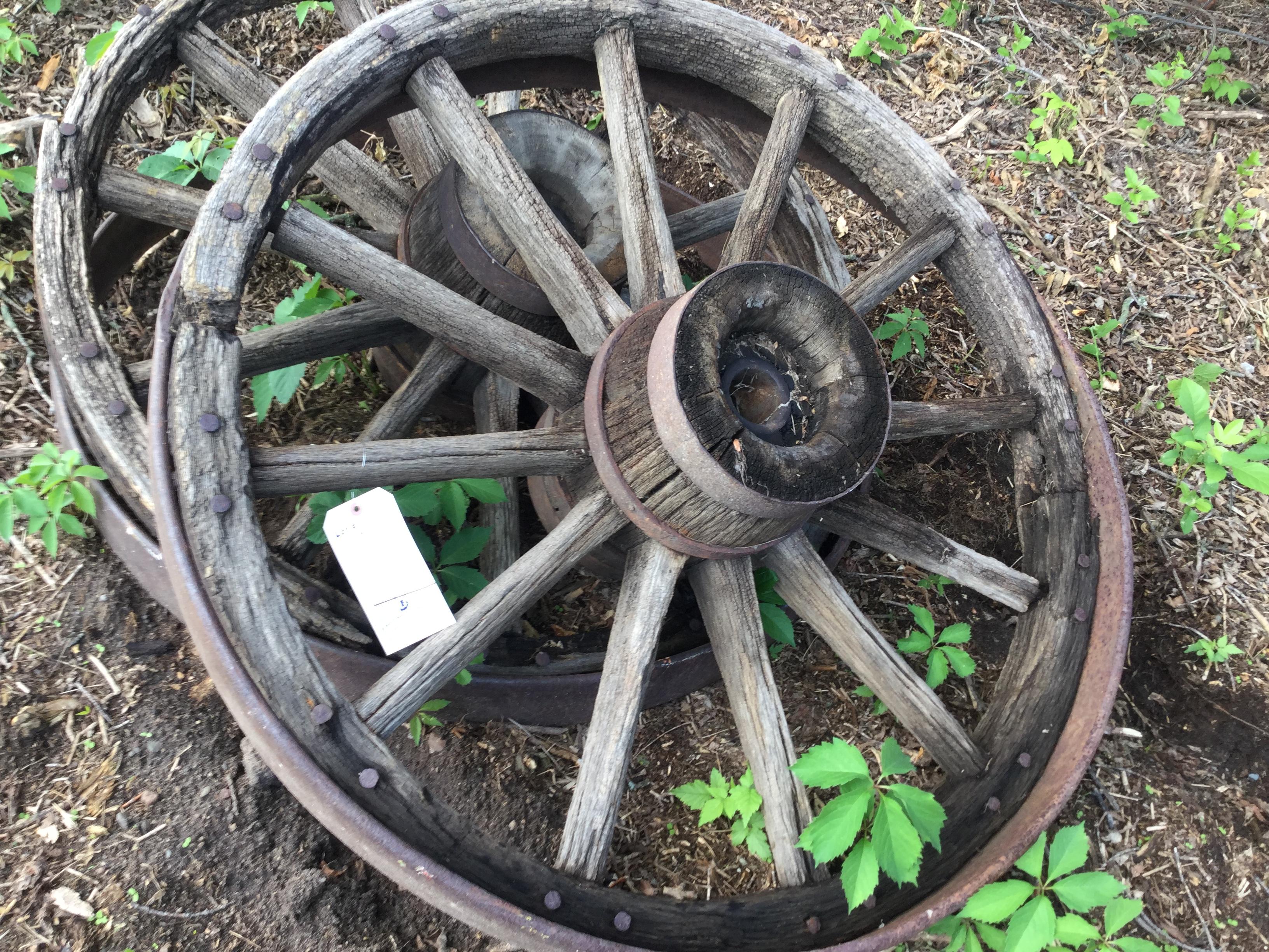 Wooden wagon wheels