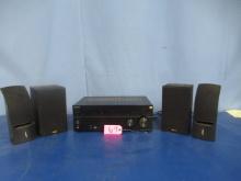 SONY MULTI CHANNEL RECEIVER WITH 4 SPEAKERS