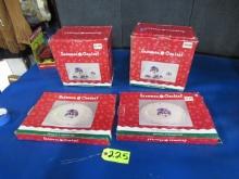2 BOXES 16 PC. DINNERWARE SET AND 2 PLATTERS