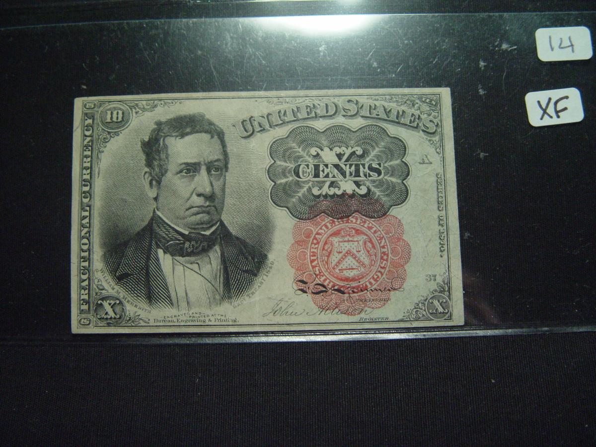 Fifth Issue 10c Fractional Note
