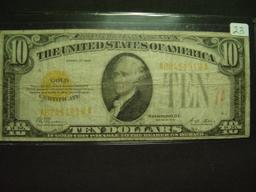 1928 $10 Gold Certificate