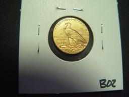 1925-D $2.5 Gold Indian   AU