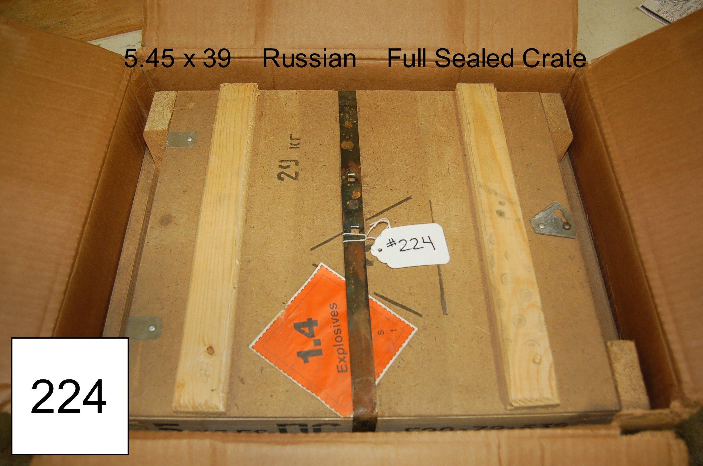 5.45 x 39    Russian    Full Sealed Crate