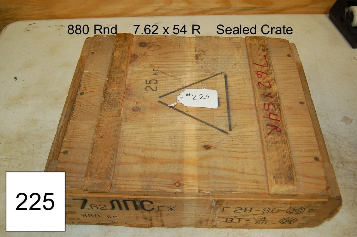 880 Rnd    7.62 x 54 R    Sealed Crate