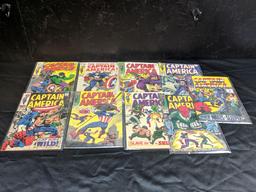 Captain America - 9 books - 101, 103-110